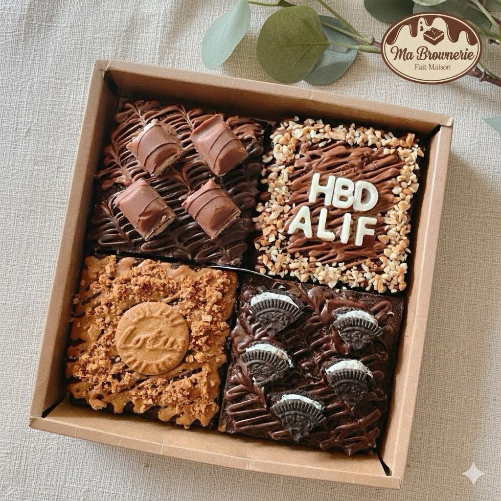 Brownie Avec Topping